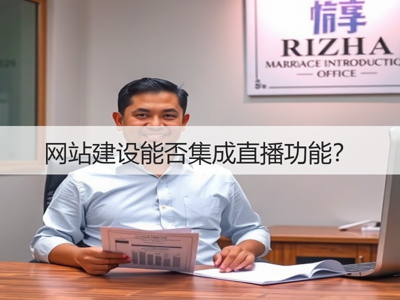 网站建设能否集成直播功能？