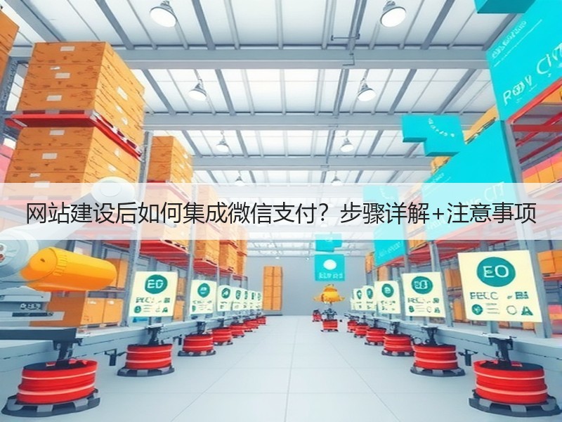 网站建设后如何集成微信支付？步骤详解+注意事项