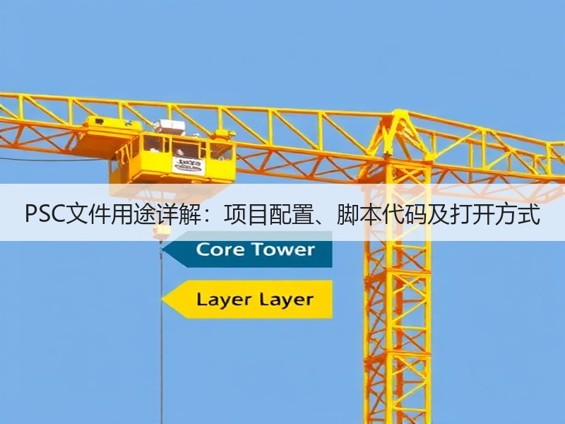 PSC文件用途详解：项目配置、脚本代码及打开方式