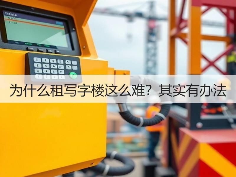 为什么租写字楼这么难？其实有办法