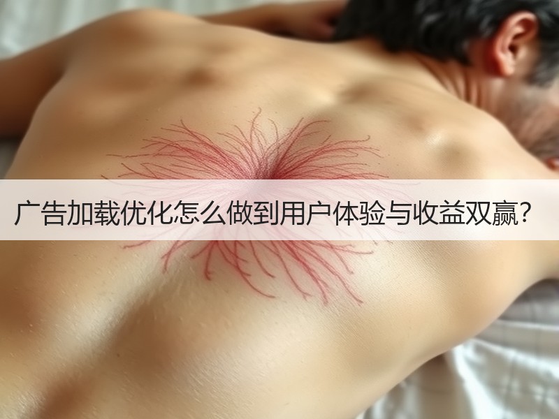 广告加载优化怎么做到用户体验与收益双赢？