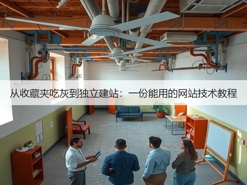 从收藏夹吃灰到独立建站：一份能用的网站技术教程