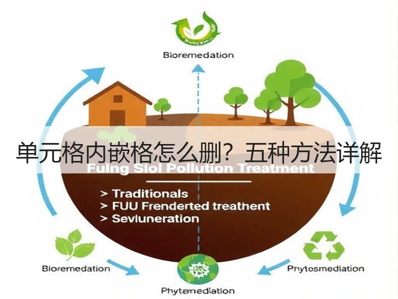 单元格内嵌格怎么删？五种方法详解