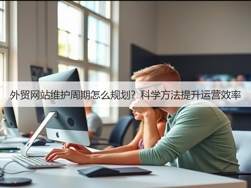 外贸网站维护周期怎么规划？科学方法提升运营效率