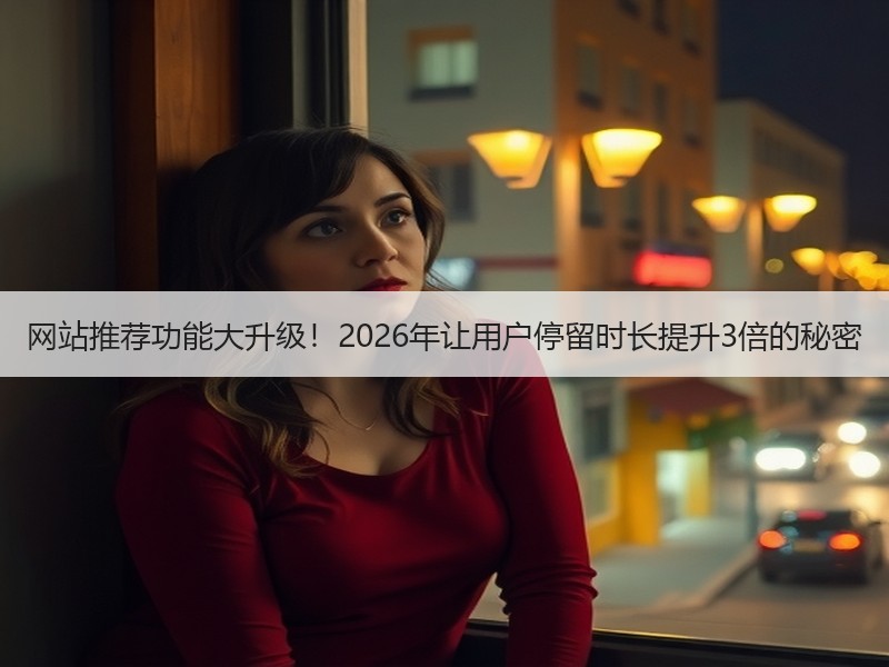 网站推荐功能大升级！2026年让用户停留时长提升3倍的秘密