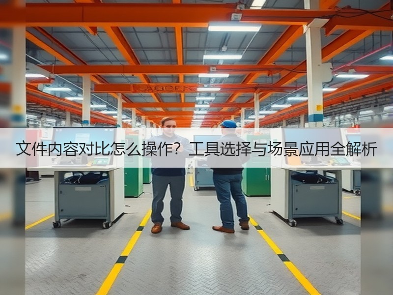 文件内容对比怎么操作？工具选择与场景应用全解析