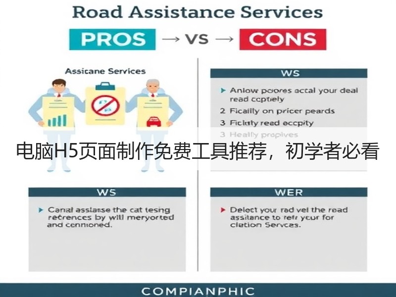 电脑H5页面制作免费工具推荐，初学者必看