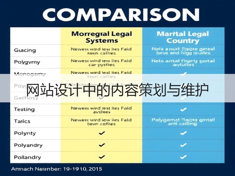 网站设计中的内容策划与维护
