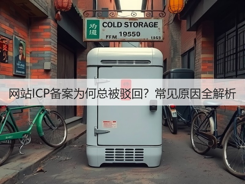 网站ICP备案为何总被驳回？常见原因全解析