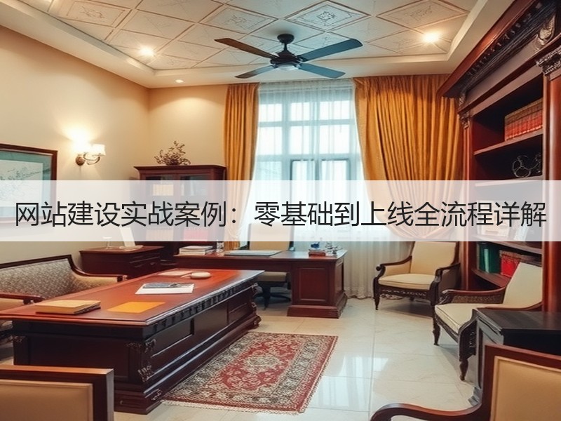 网站建设实战案例：零基础到上线全流程详解