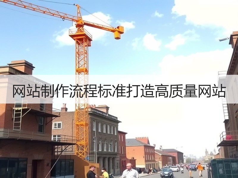 网站制作流程标准打造高质量网站