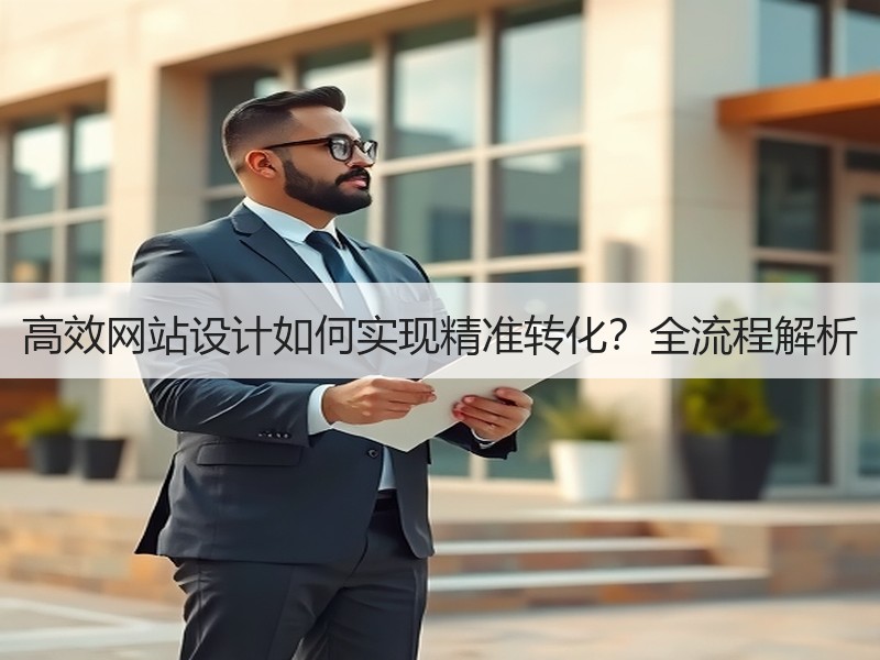 高效网站设计如何实现精准转化？全流程解析