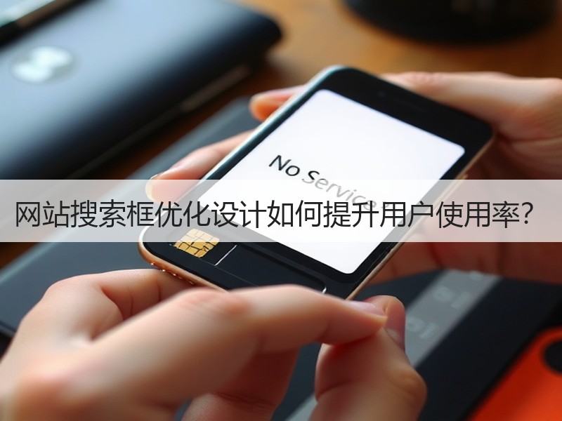 网站搜索框优化设计如何提升用户使用率？