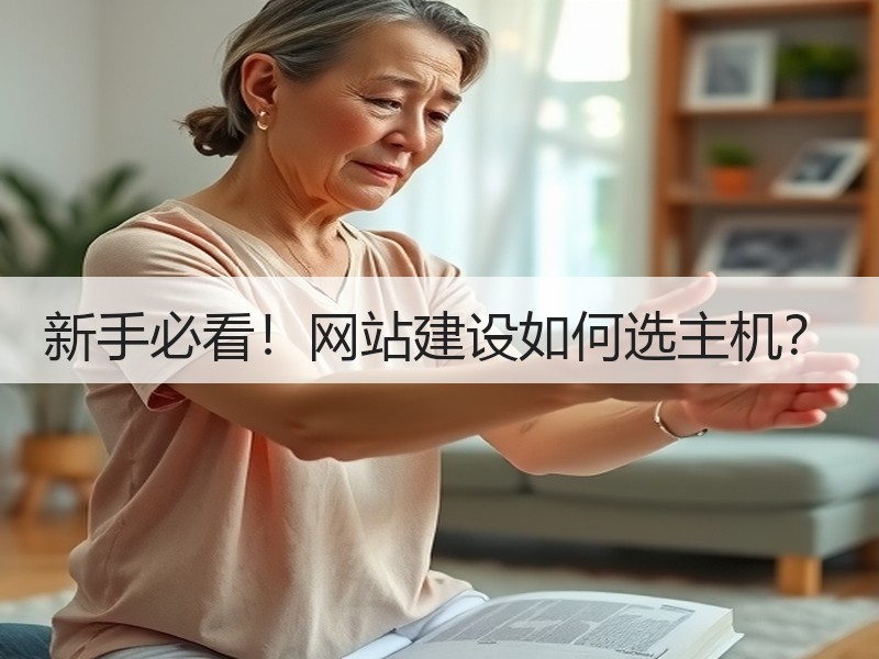 新手必看！网站建设如何选主机？