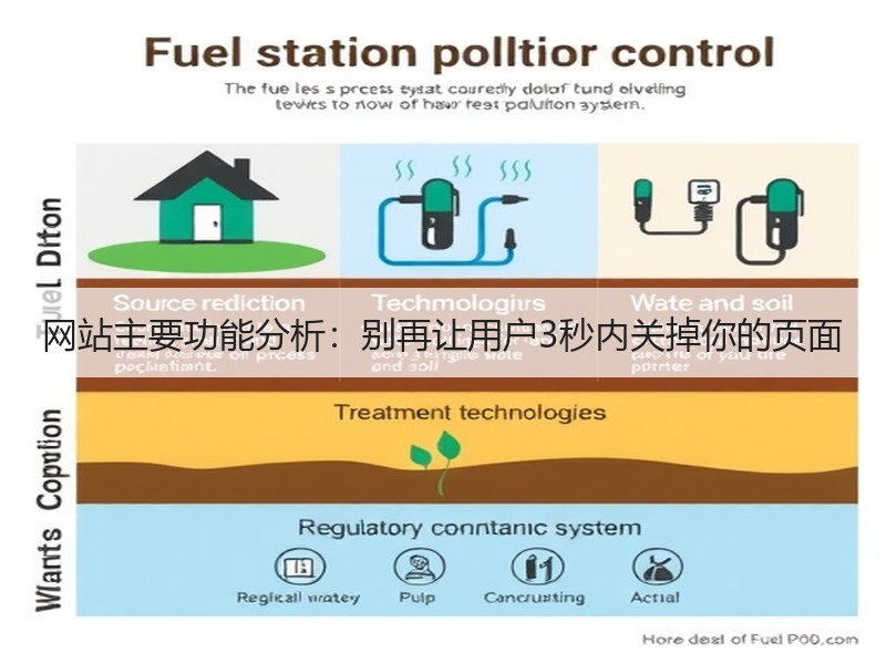 网站主要功能分析：别再让用户3秒内关掉你的页面