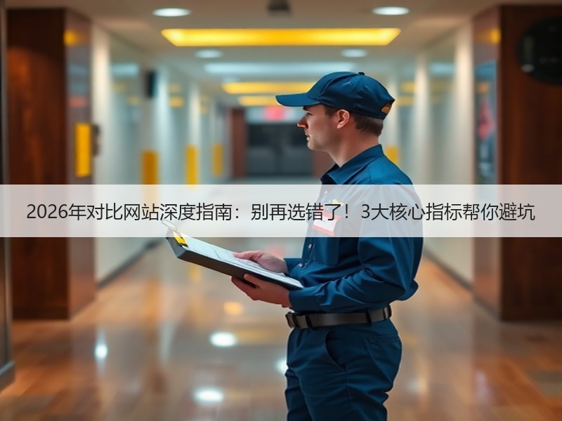 2026年对比网站深度指南：别再选错了！3大核心指标帮你避坑