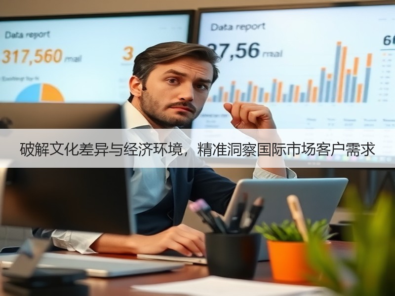 破解文化差异与经济环境，精准洞察国际市场客户需求
