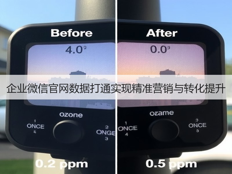 企业微信官网数据打通实现精准营销与转化提升