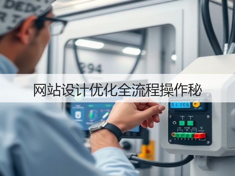 网站设计优化全流程操作秘