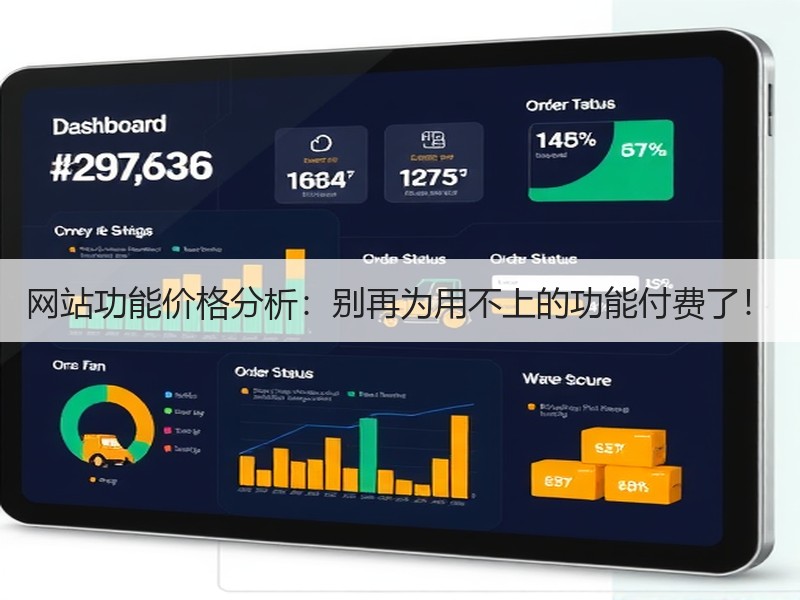 网站功能价格分析：别再为用不上的功能付费了！