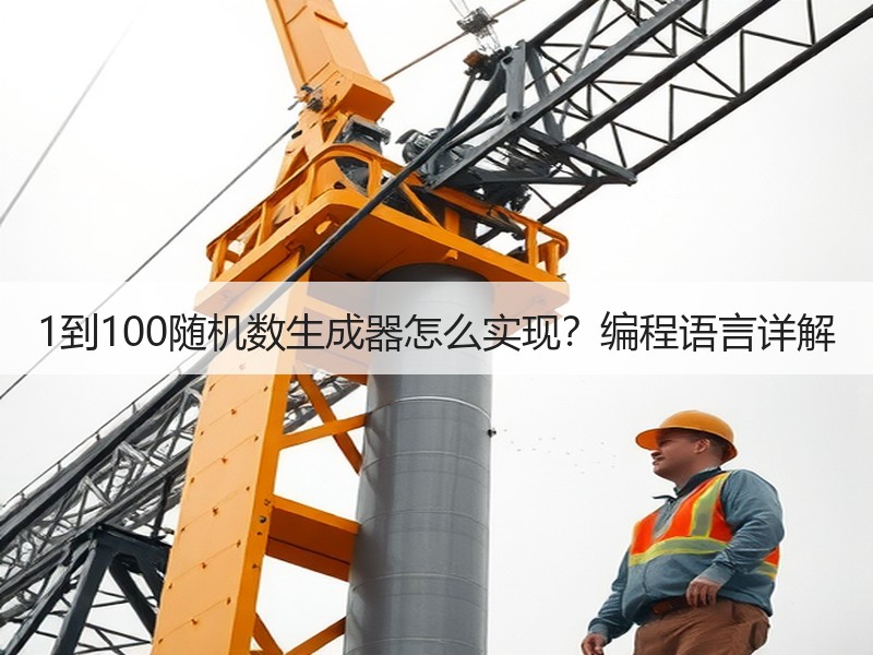 1到100随机数生成器怎么实现？编程语言详解