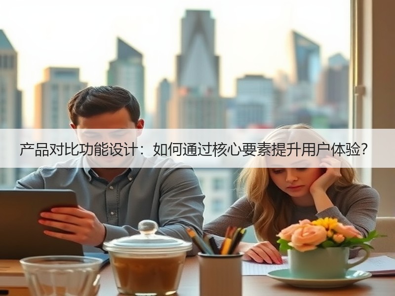 产品对比功能设计：如何通过核心要素提升用户体验？