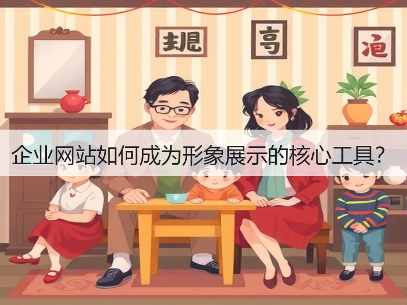 企业网站如何成为形象展示的核心工具？