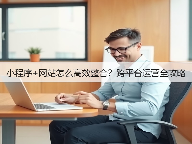 小程序+网站怎么高效整合？跨平台运营全攻略