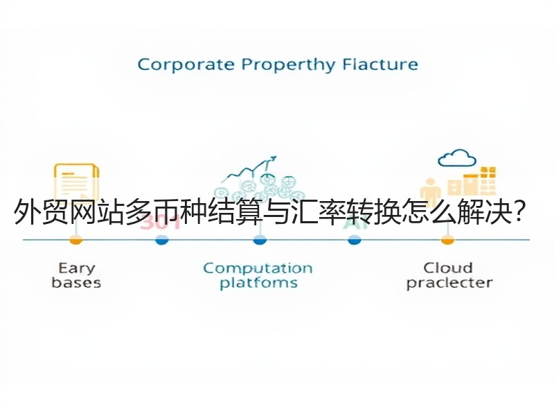 外贸网站多币种结算与汇率转换怎么解决？