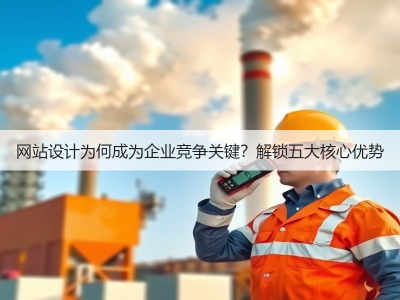 网站设计为何成为企业竞争关键？解锁五大核心优势