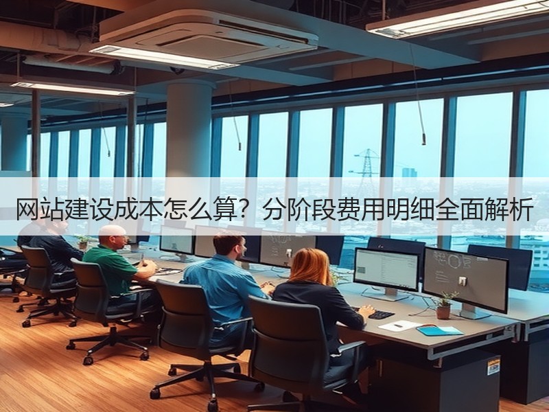 网站建设成本怎么算？分阶段费用明细全面解析