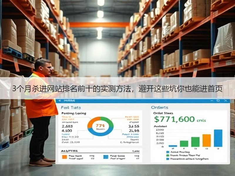 3个月杀进网站排名前十的实测方法，避开这些坑你也能进首页