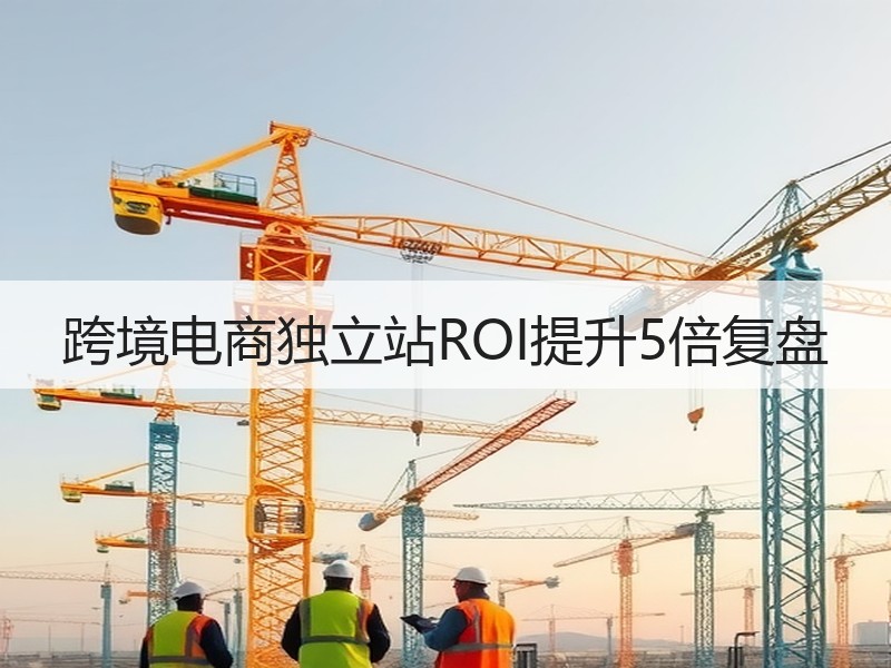 跨境电商独立站ROI提升5倍复盘