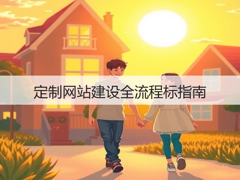 定制网站建设全流程标指南