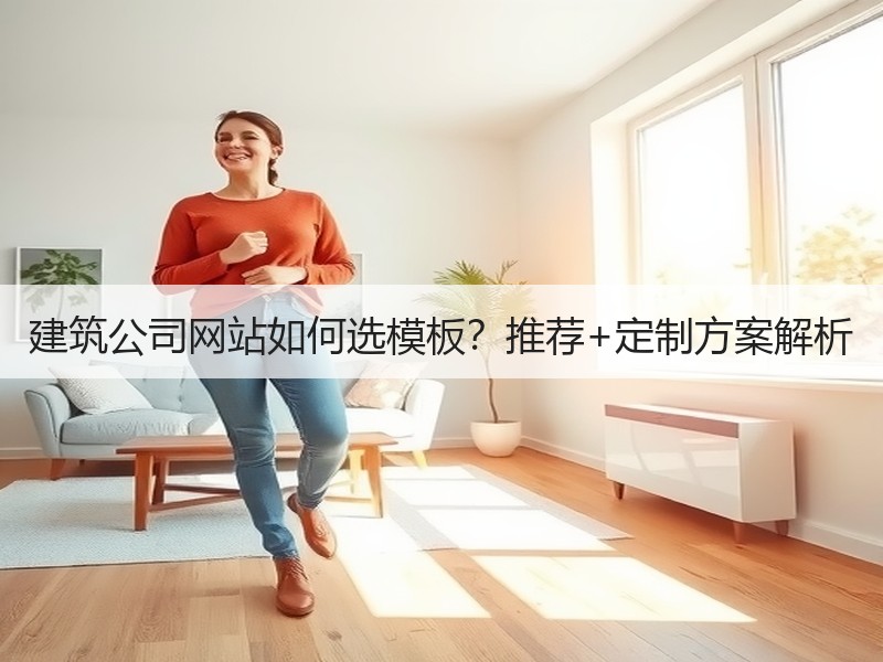 建筑公司网站如何选模板？推荐+定制方案解析