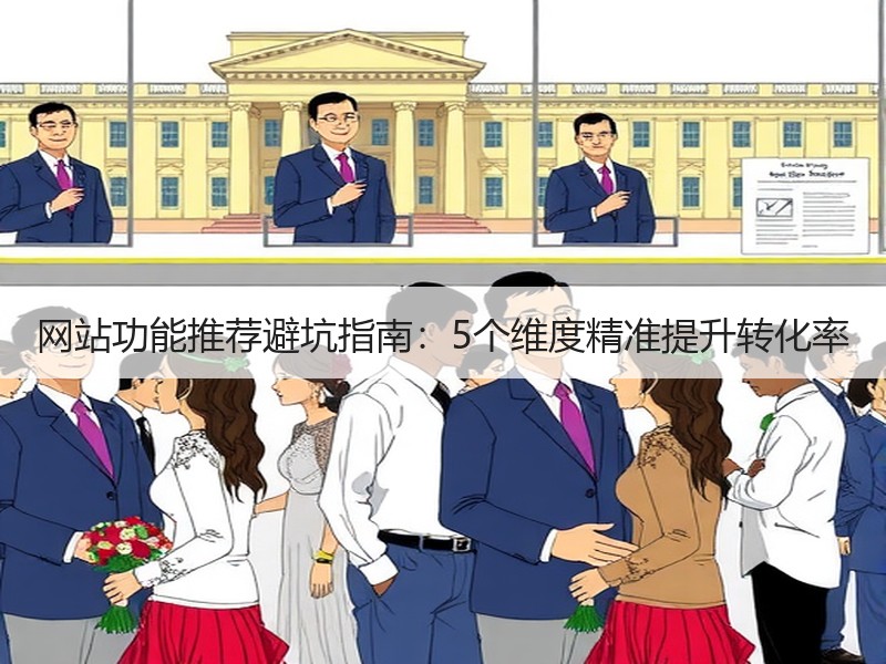 网站功能推荐避坑指南：5个维度精准提升转化率