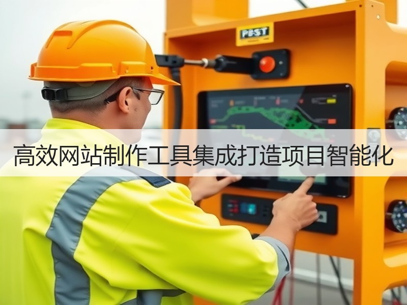 高效网站制作工具集成打造项目智能化