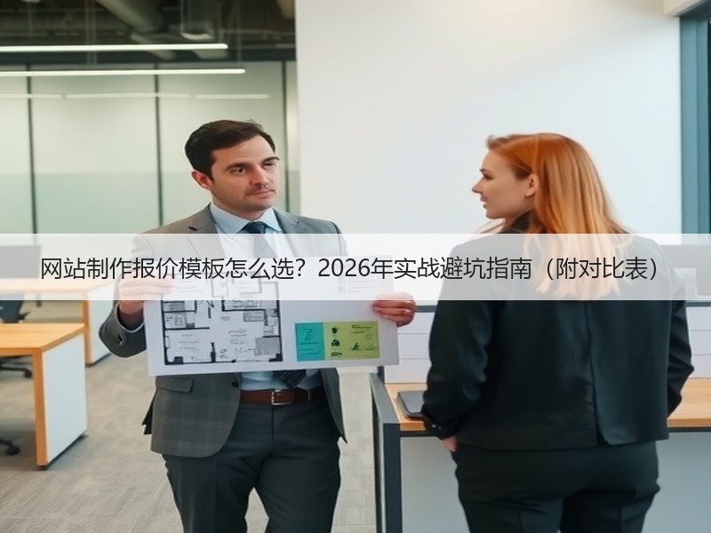 网站制作报价模板怎么选？2026年实战避坑指南（附对比表）