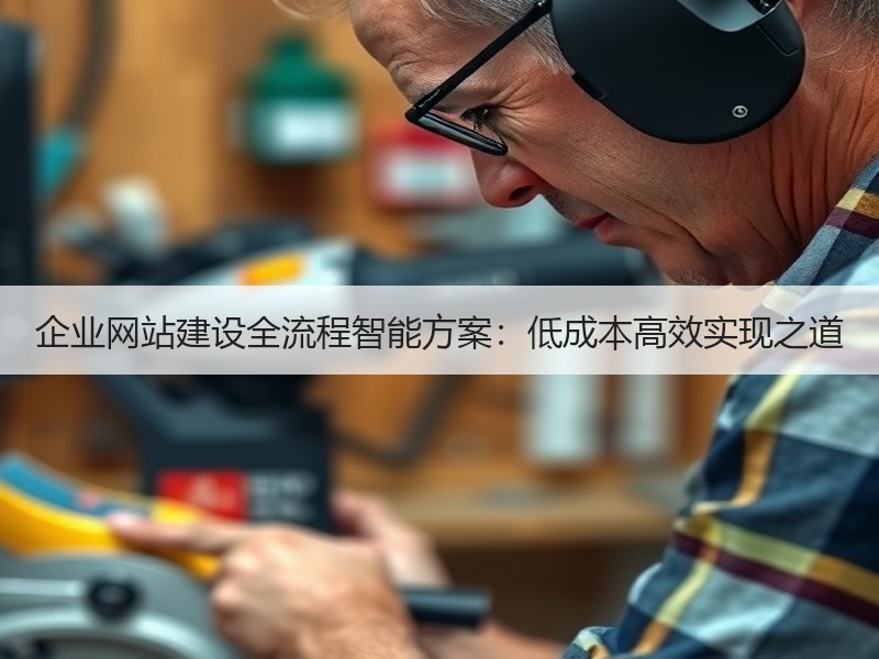 企业网站建设全流程智能方案：低成本高效实现之道
