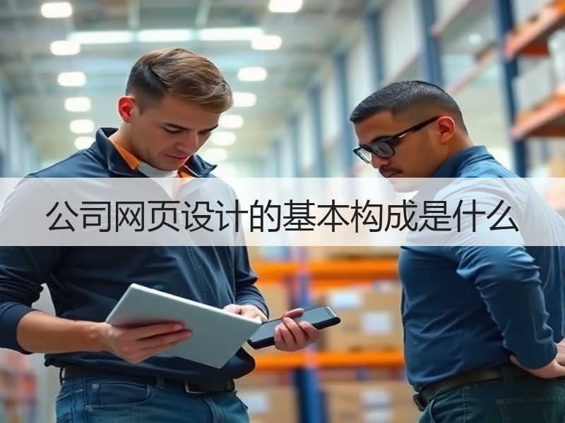 公司网页设计的基本构成是什么