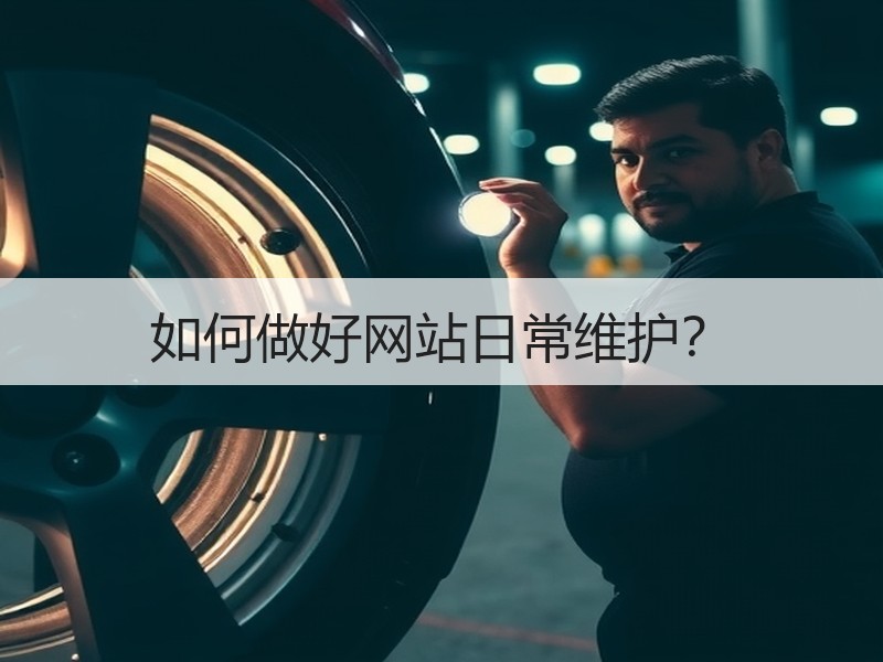 如何做好网站日常维护？