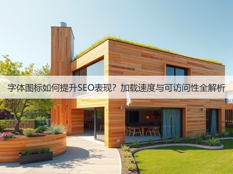 字体图标如何提升SEO表现？加载速度与可访问性全解析