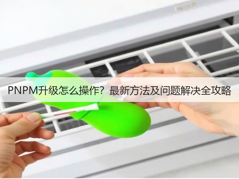 PNPM升级怎么操作？最新方法及问题解决全攻略