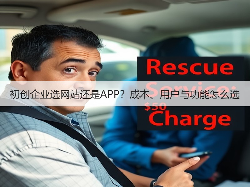 初创企业选网站还是APP？成本、用户与功能怎么选