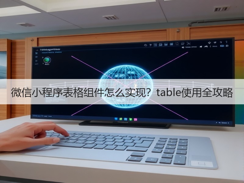 微信小程序表格组件怎么实现？table使用全攻略