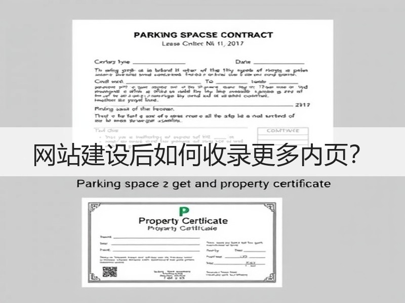 网站建设后如何收录更多内页？