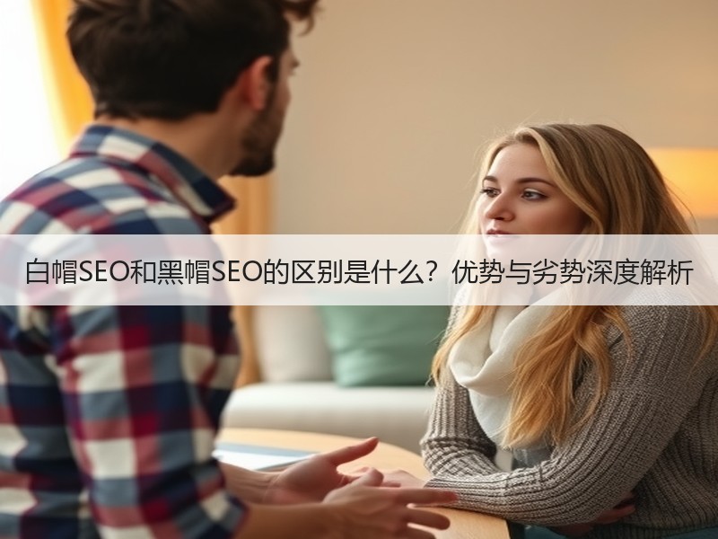 白帽SEO和黑帽SEO的区别是什么？优势与劣势深度解析