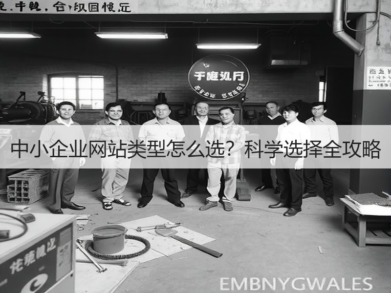 中小企业网站类型怎么选？科学选择全攻略