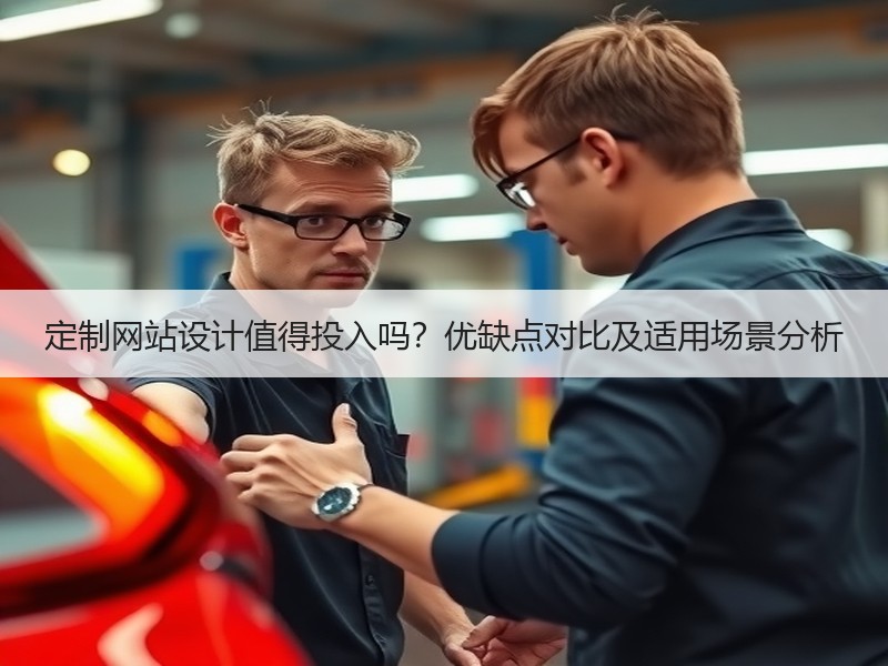 定制网站设计值得投入吗？优缺点对比及适用场景分析