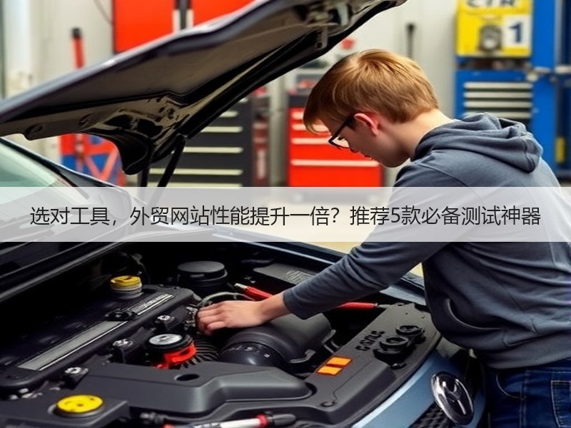 选对工具，外贸网站性能提升一倍？推荐5款必备测试神器